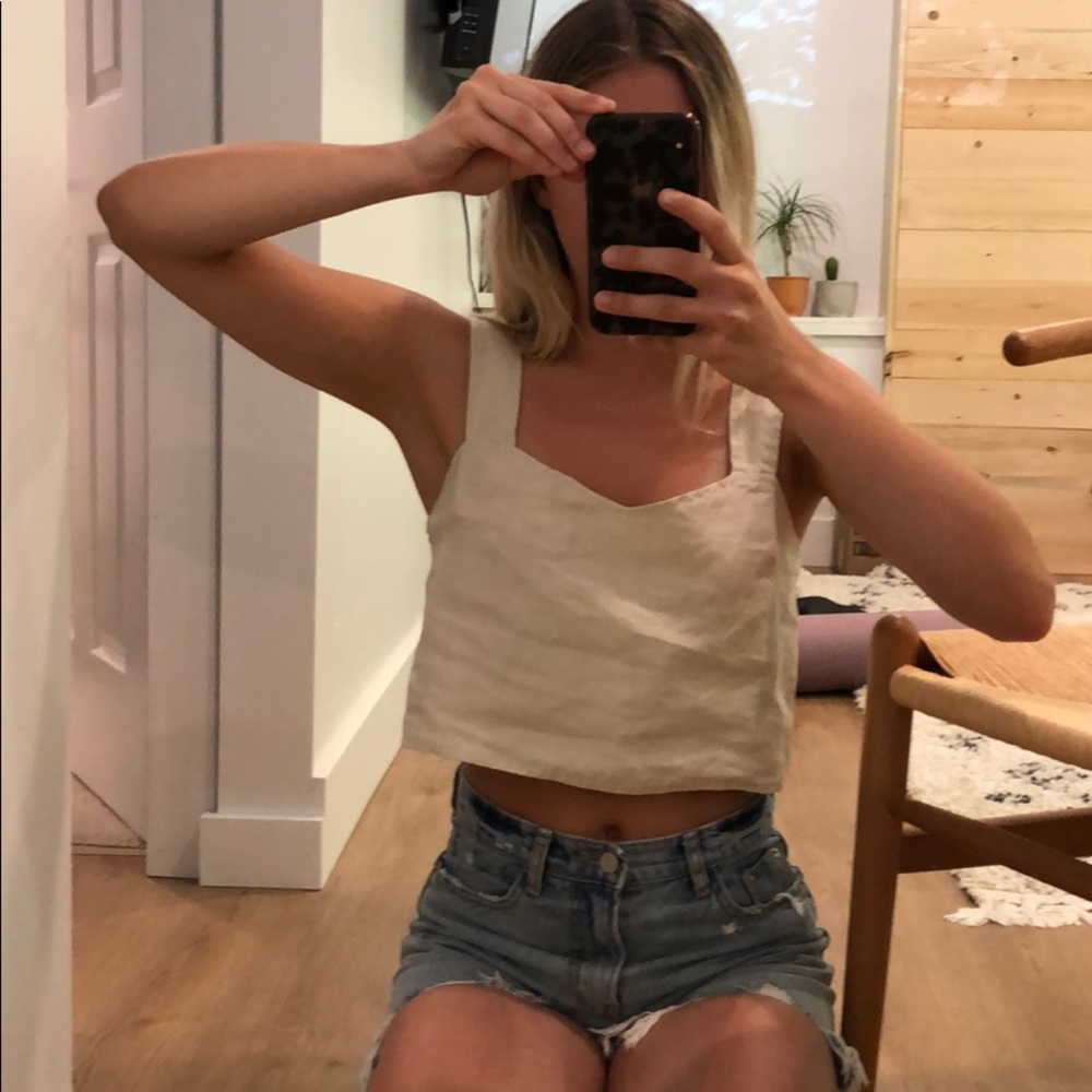 Mate the Label linen tank